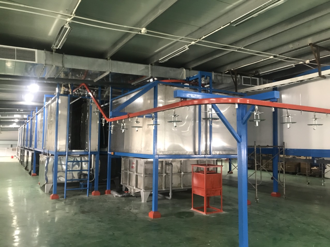 Sơn tĩnh điện cửa thép chống cháy tại Q. Bình Tân, HCM