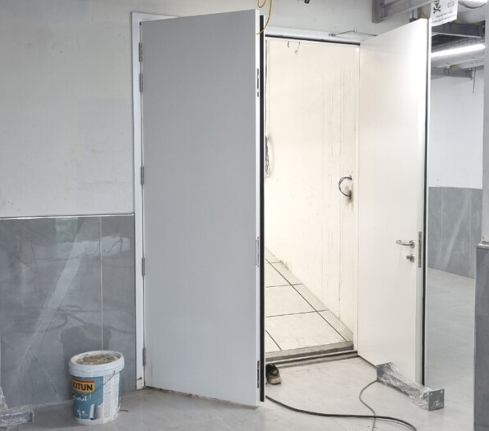 Thi công lắp đặt cửa chống cháy có kiểm định PCCC tại Q. Bình Tân, HCM