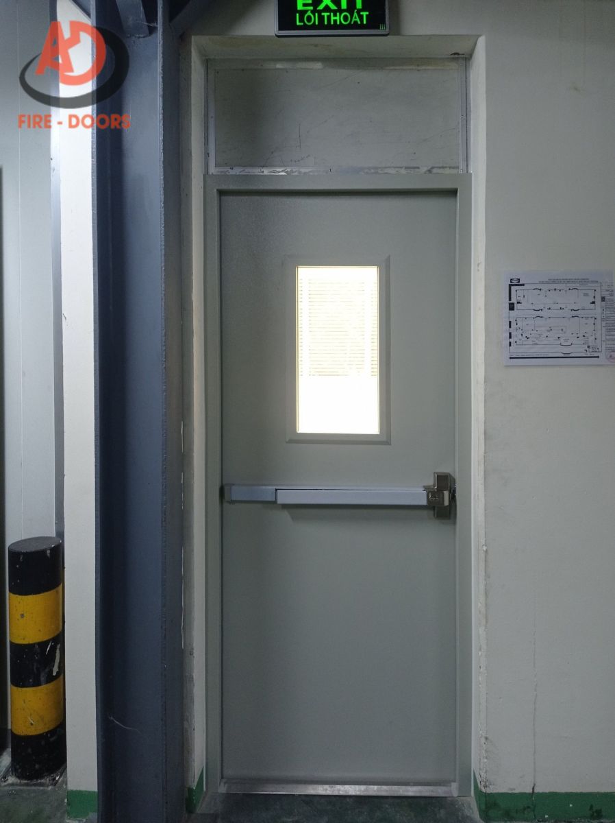 Lắp đặt cửa chống cháy đảm bảo an toàn và đúng chuẩn tại Quận 7 - HCM