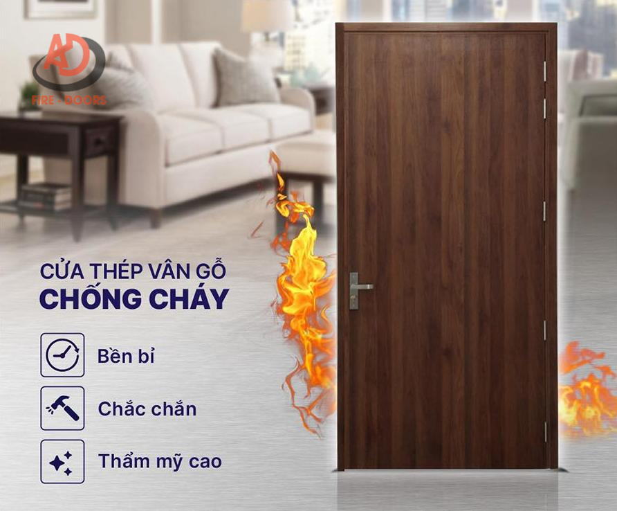 Đơn vị cung cấp cửa chống cháy căn hộ, nhà trọ uy tín, giá từ 1.350 triệu