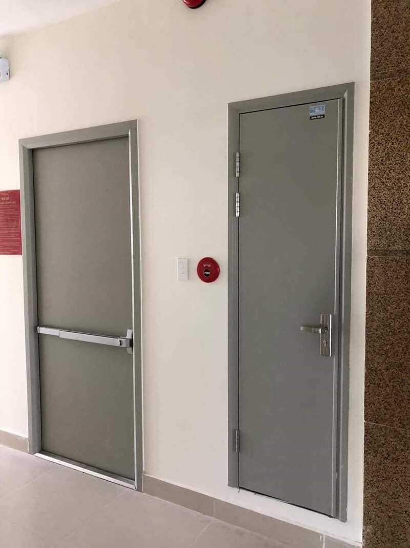 Lắp đặt cửa chống cháy có kiểm định PCCC tại Q. Bình Tân, HCM