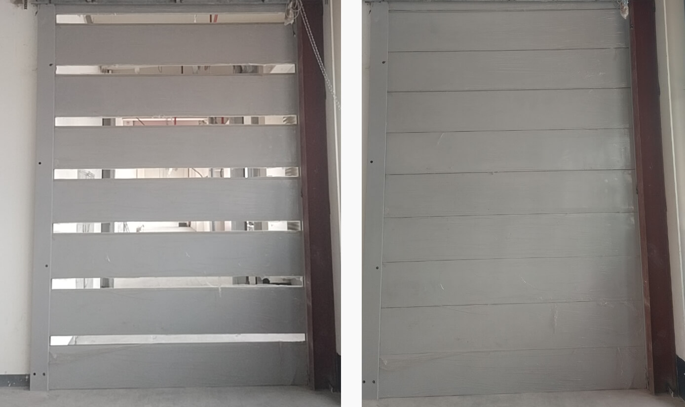 Mẫu cửa cuốn chống cháy được sử dụng phổ biến cho công trình tại Quận 7