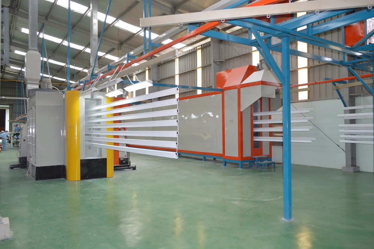 Sơn tĩnh điện cửa thép chống cháy tại Q. Bình Tân, HCM